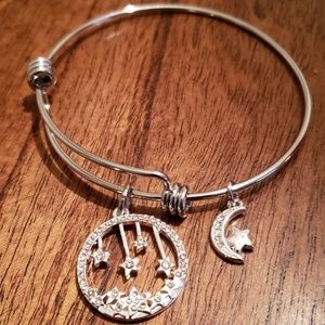 Moon and stars bracelet